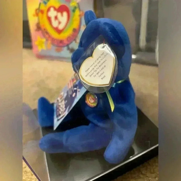 Ty Beanie Babies Platinum Edition Club Kit- Clubby And Princess Diana - Picture 11 of 16